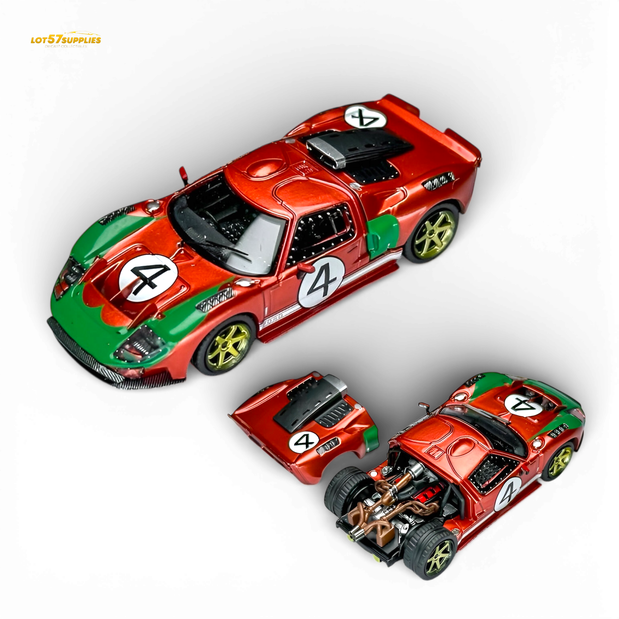 (Pre-Order) Rhino Model RM Ford GT40 Le Mans 1:64