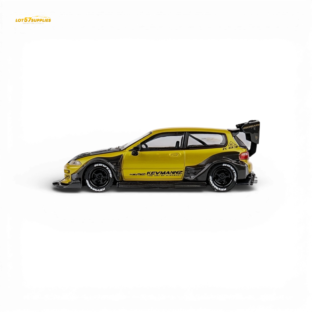 (Pre-Order) DCM Civic EG Ver.1 Gold Carbon Fiber 1:64