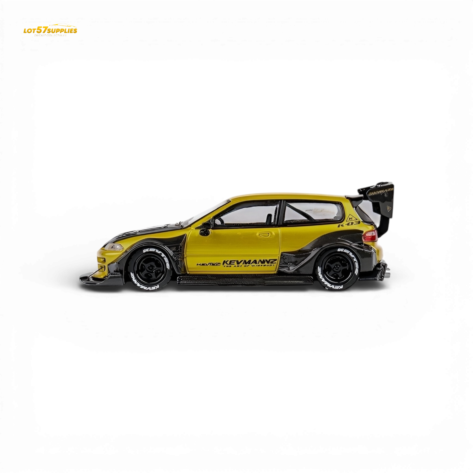 (Pre-Order) DCM Civic EG Ver.1 Gold Carbon Fiber 1:64