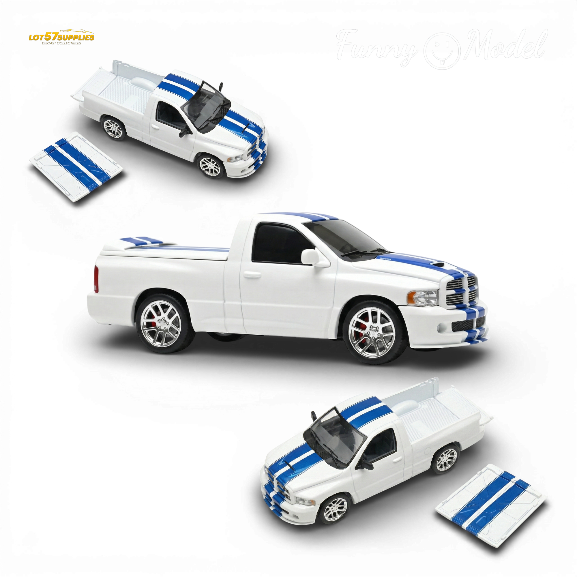 (Pre-Order) Funny Model Dodge RAM SRT-10 Commemorative 1:64
