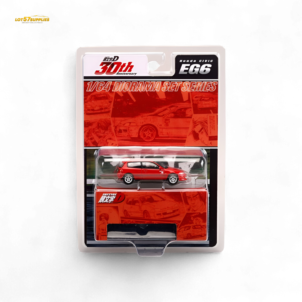 (Pre-Order) Hobby Japan Honda Civic EG6 Red 1:64