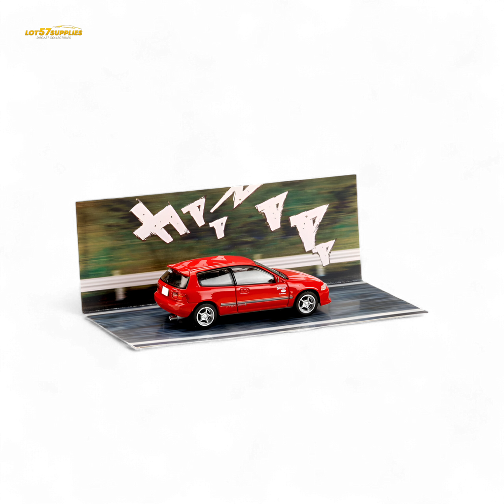 (Pre-Order) Hobby Japan Honda Civic EG6 Red 1:64