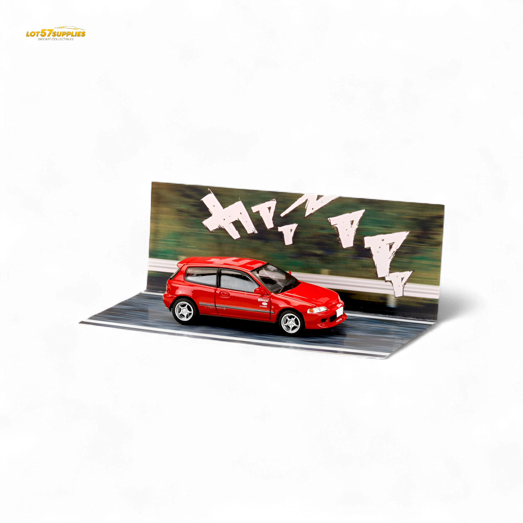 (Pre-Order) Hobby Japan Honda Civic EG6 Red 1:64