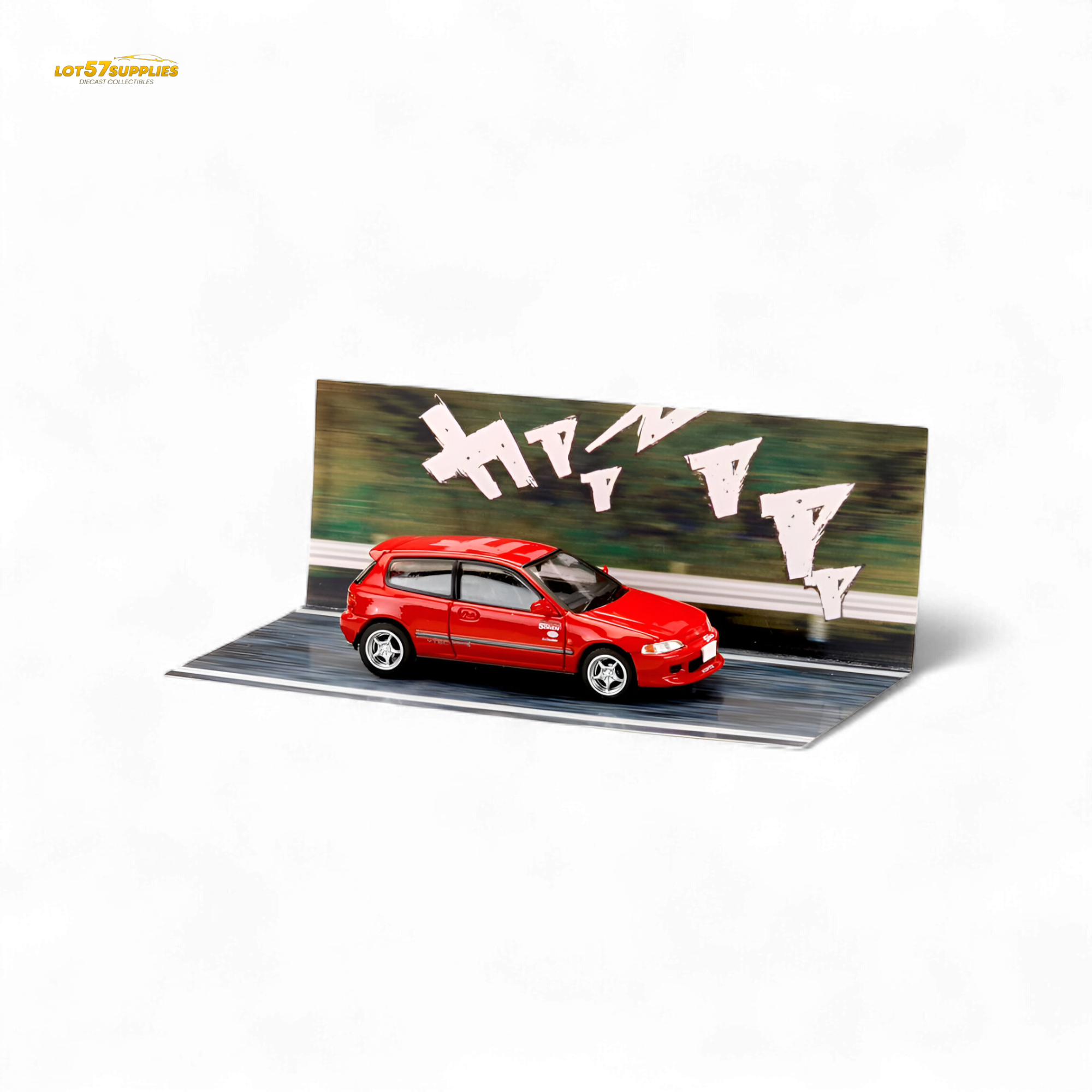 (Pre-Order) Hobby Japan Honda Civic EG6 Red 1:64