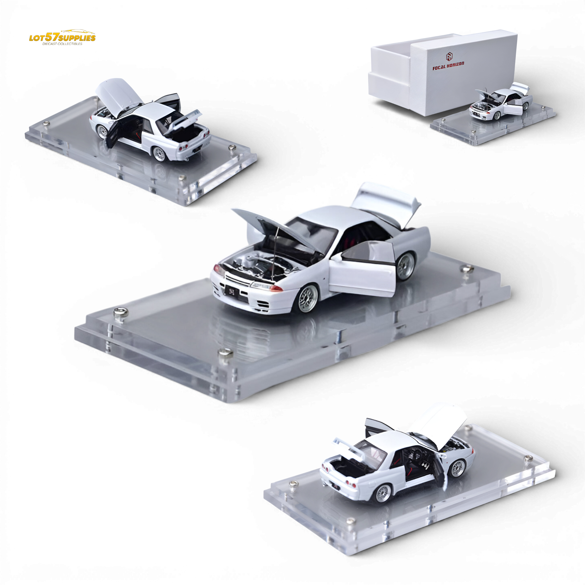 (Pre-Order) Focal Horizon Nissan Skyline GT-R R32 Nismo S-Tune White 1:64