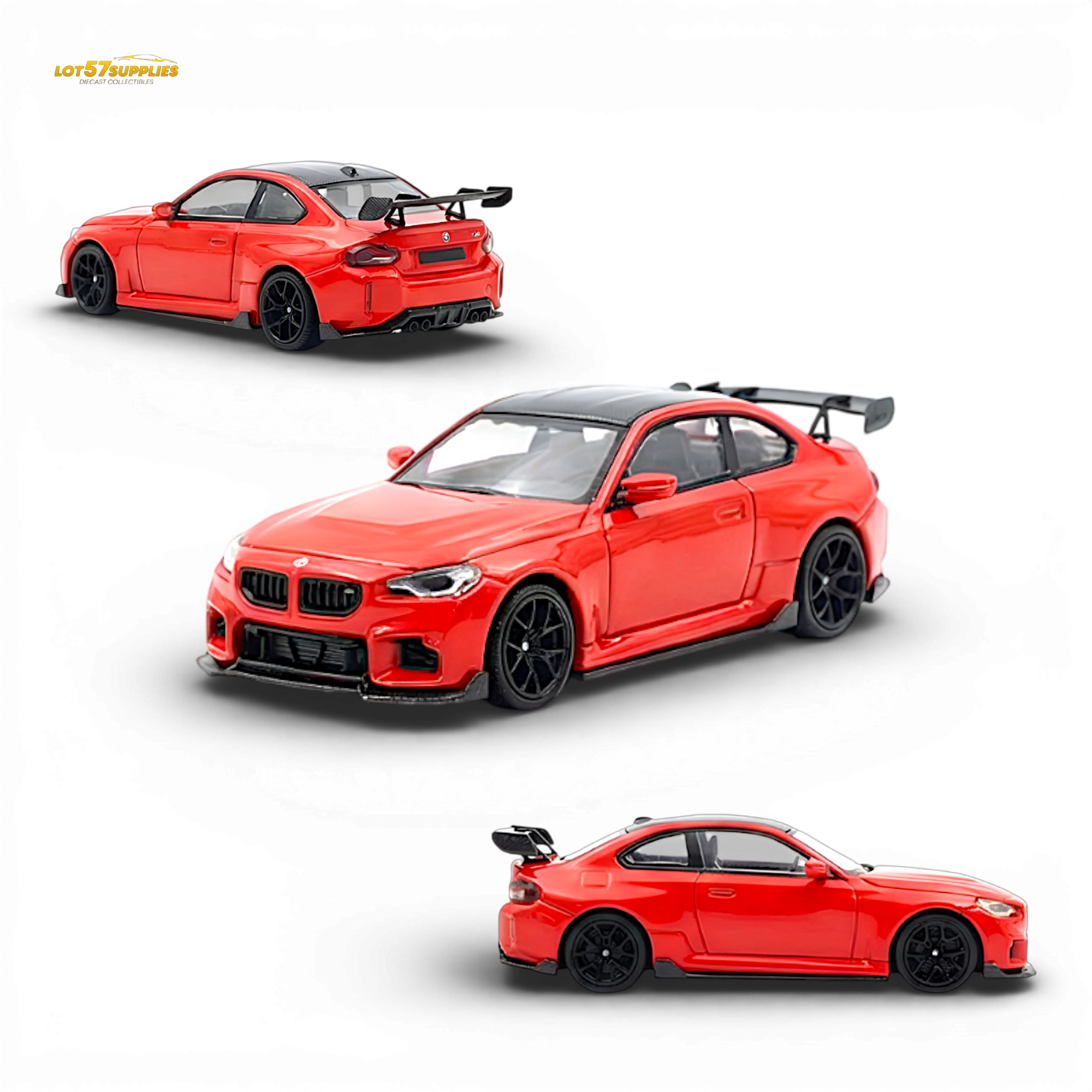 (Pre-Order) SW BMW G87 M2 High Tail Red 1:64